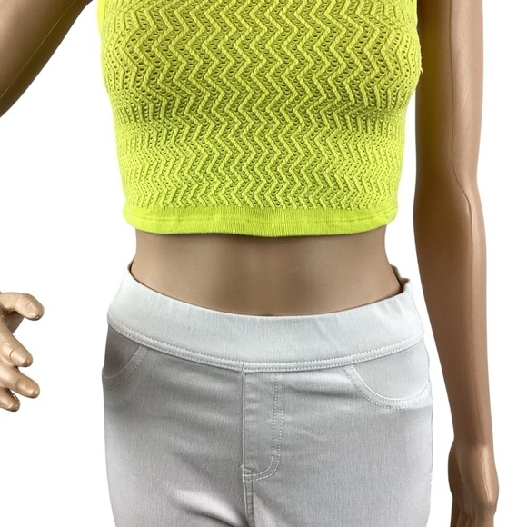 Free People FP Movement Free Throw Textured Muscle Tank Size XS/S Yellow - Picture 3 of 7